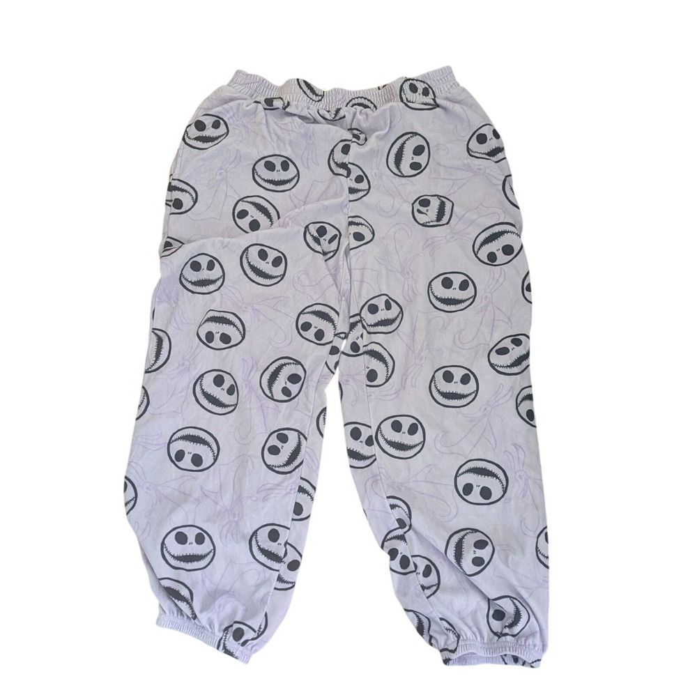 Disney Nightmare Before Christmas Jack Skellington Pajama Pants Lavender